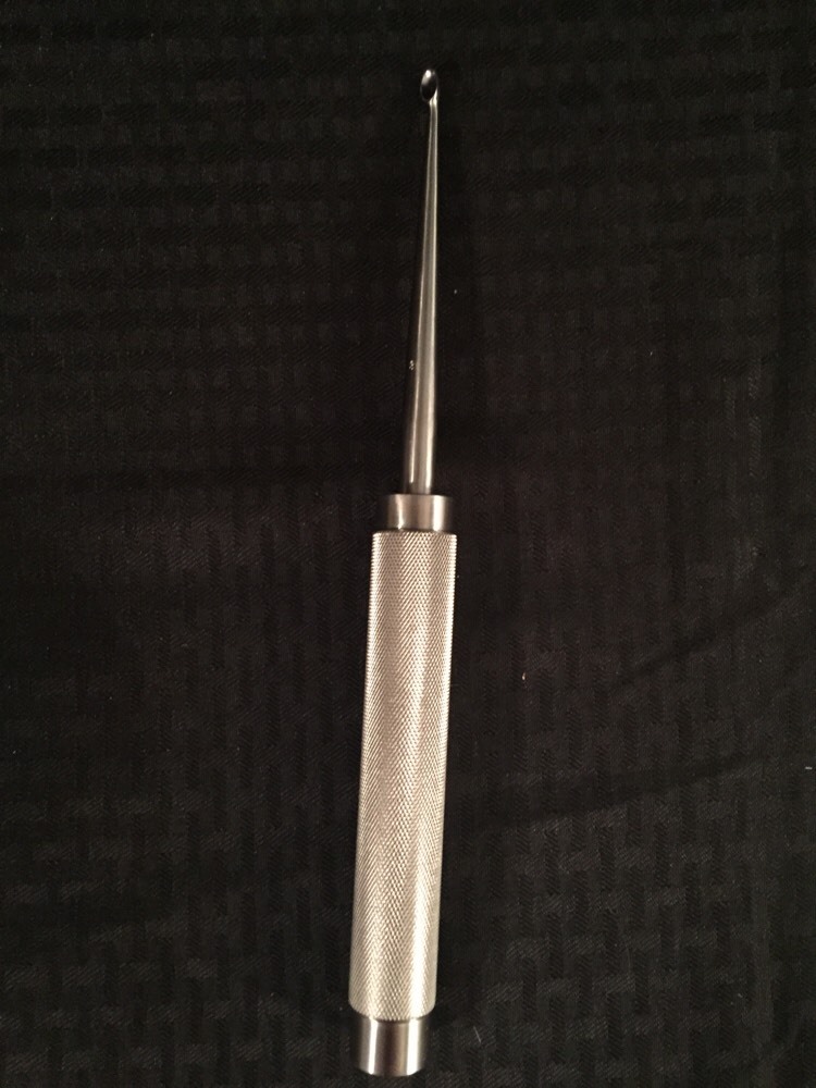 NEW gS 51-5271 STAINLESS GERMANY Spinal Curette Size 3 11″ Long