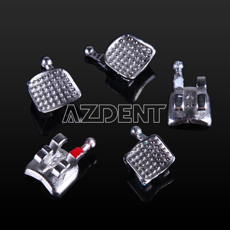 AZDENT Dental Ortho MIM Monoblock Bracket Braces Mini Roth/ MBT 018/ 022 Hook345