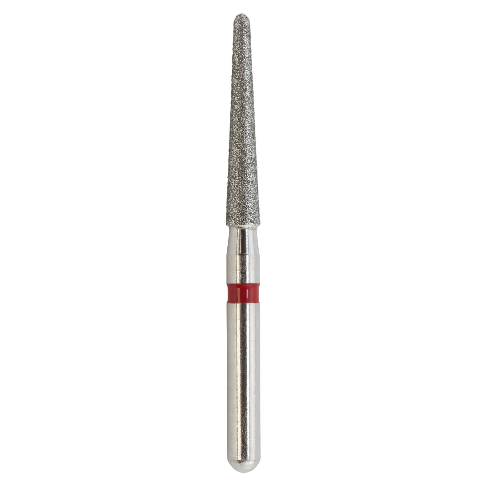 Dental Diamond Bur 850/016F Fine Grit Round End Taper FG Red High Speed Dia Burr