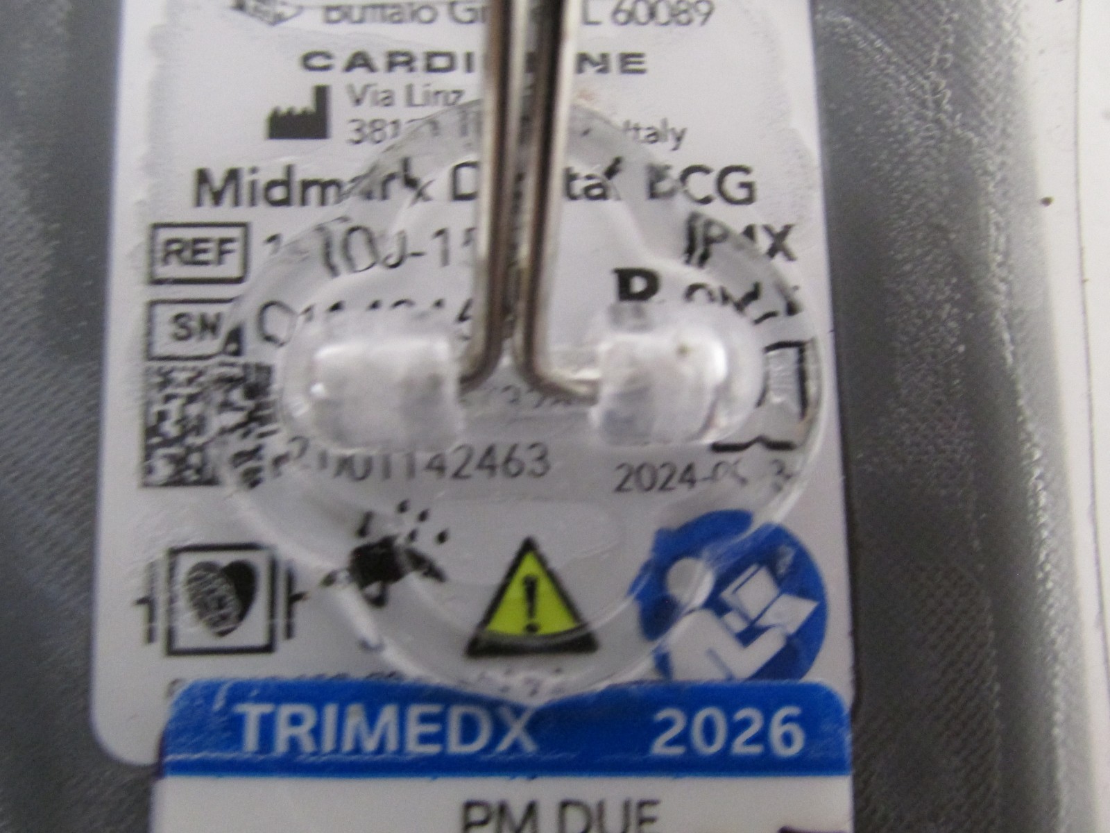 Midmark Digital ECG with Lead Management 1-100-1550 (YEAR 2024) EKG Clips, CASE