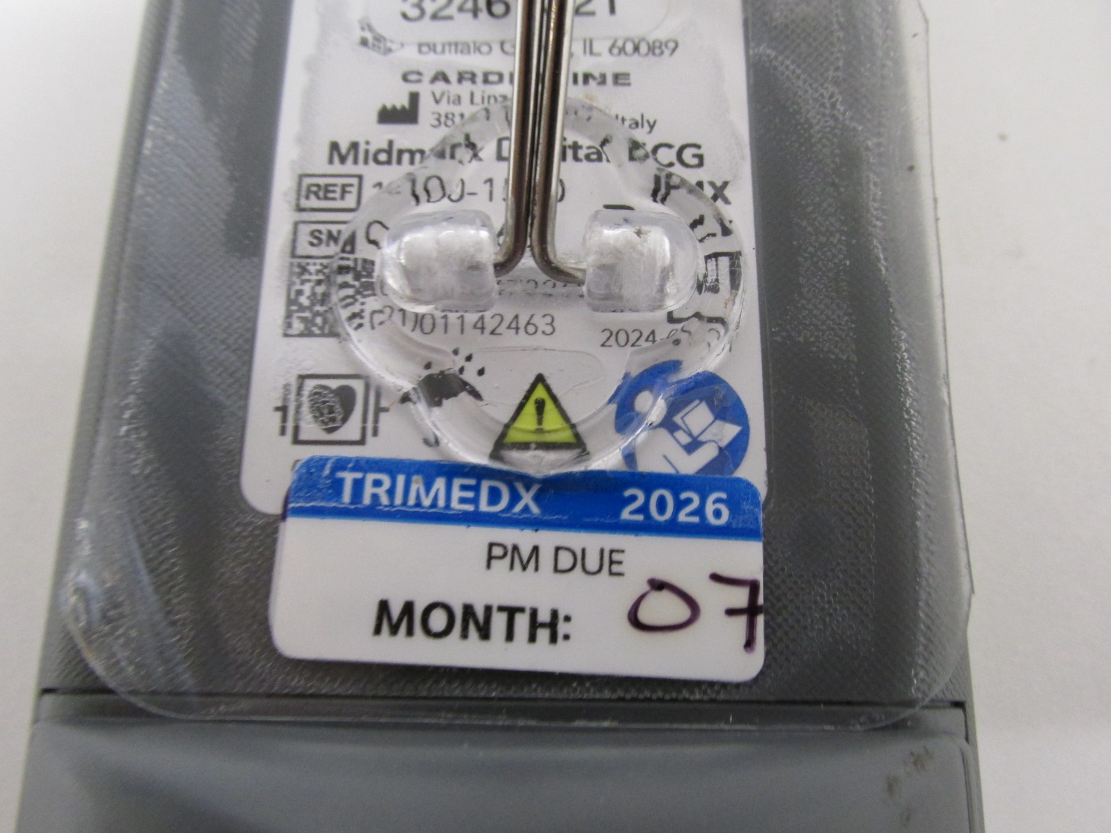 Midmark Digital ECG with Lead Management 1-100-1550 (YEAR 2024) EKG Clips, CASE