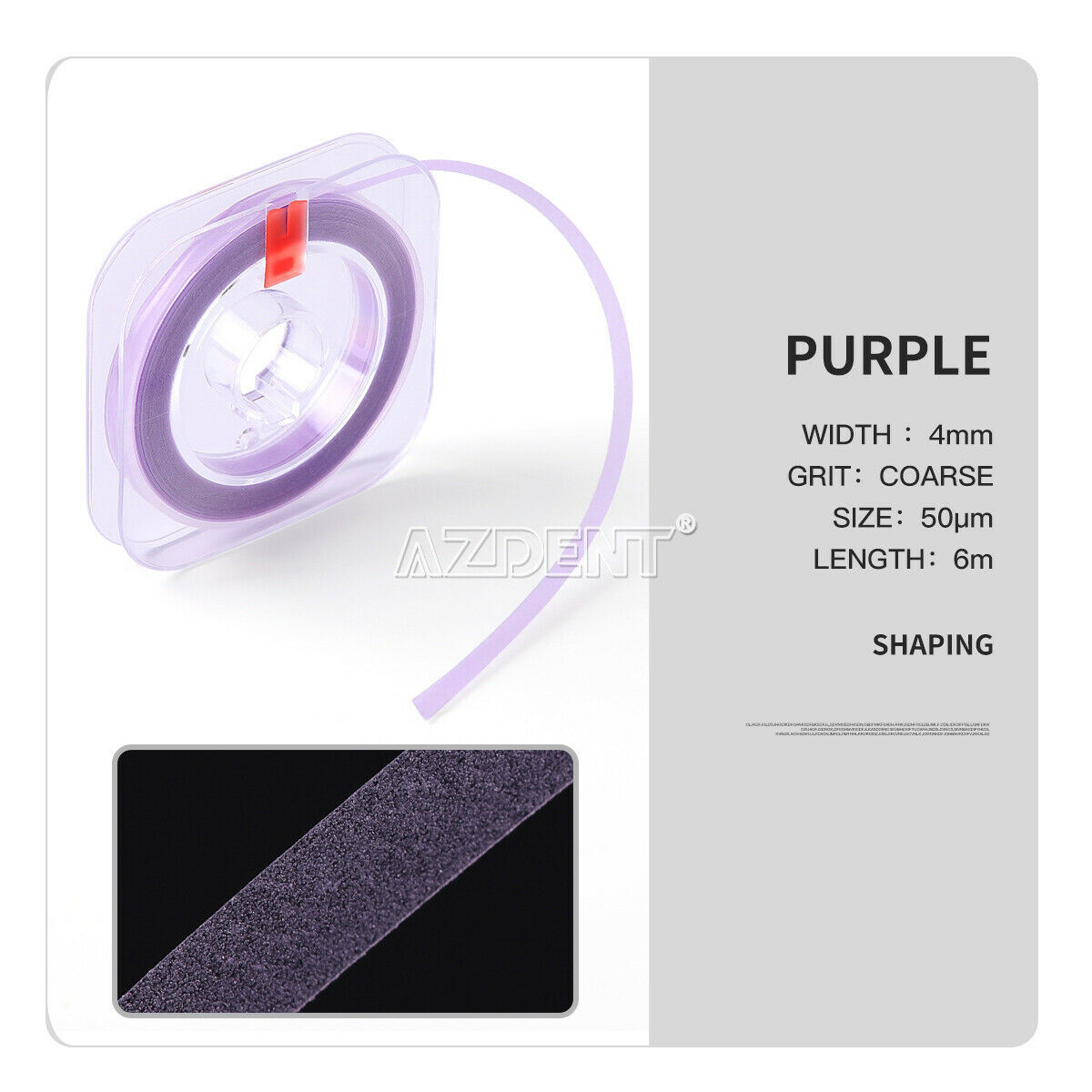 Dental Abrasive Strips Polyester Polishing Strip Coarse/Medium/Fine/Holder