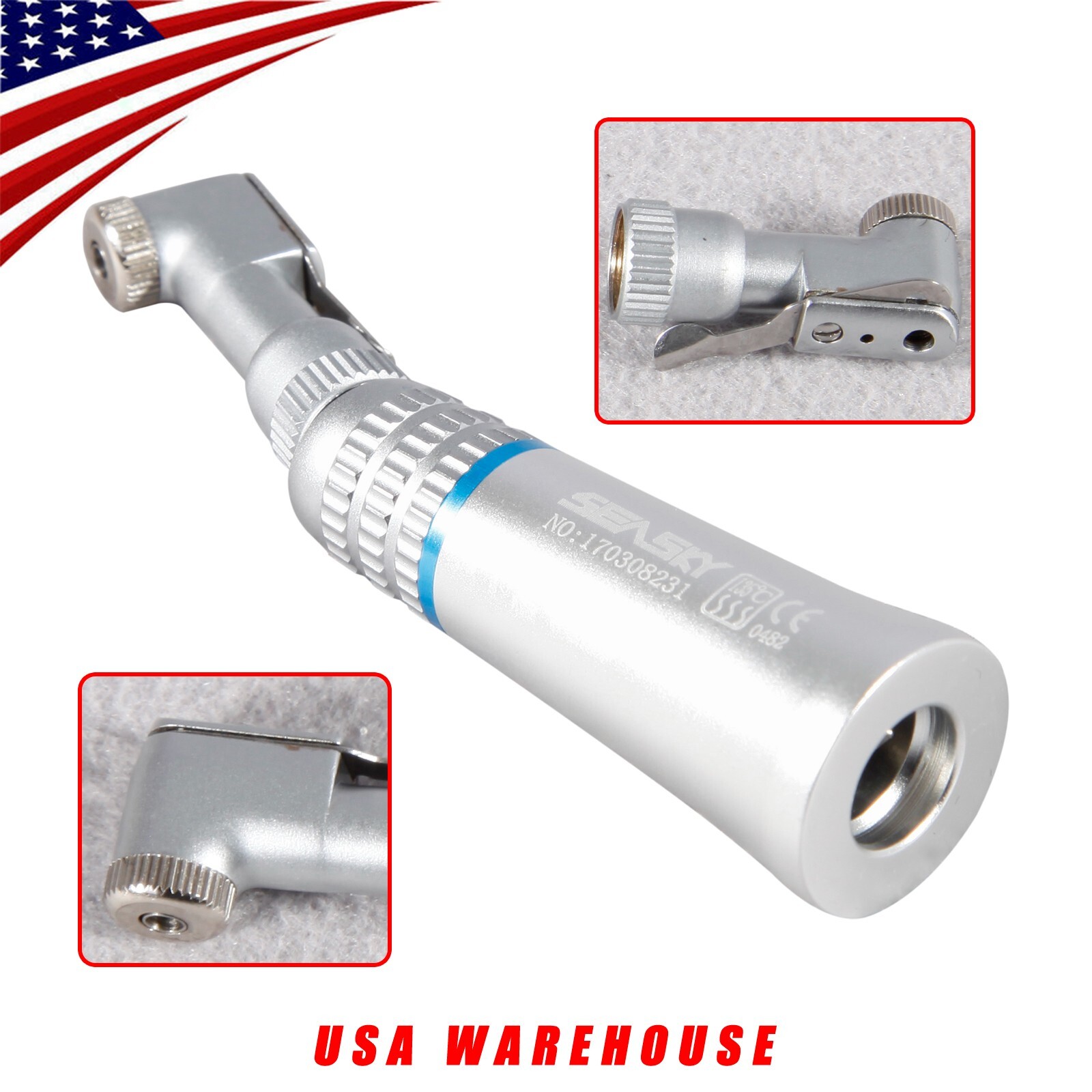 Dental 20:1 Reduction Implant Surgical Contra Angle Handpiece Push Fit NSK STG