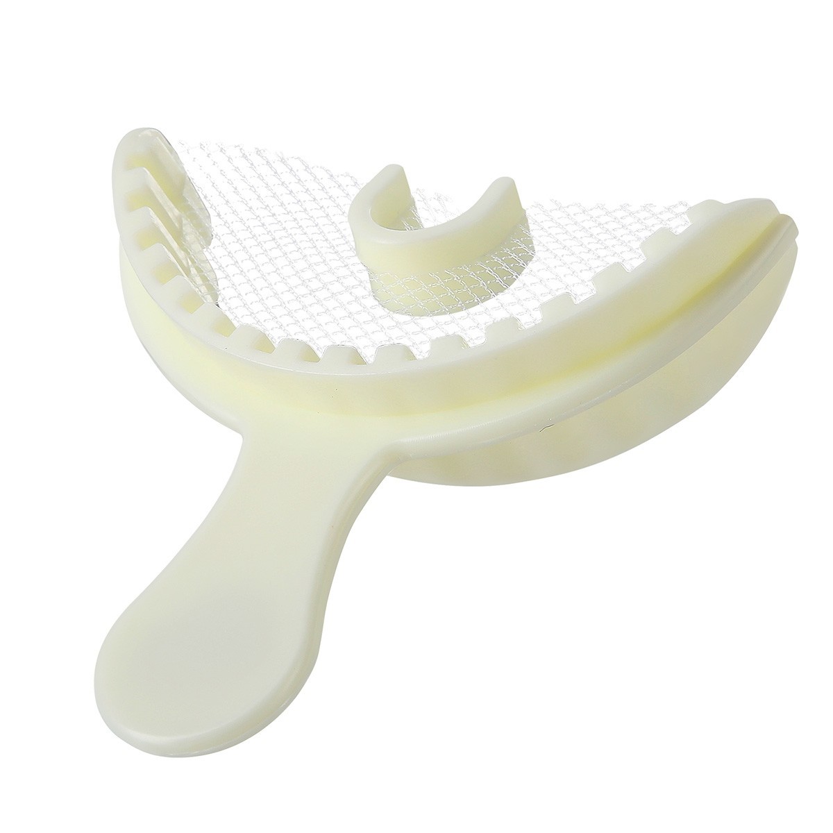 Cubetas triples desechables para impresión dental y registro de mordida, varios