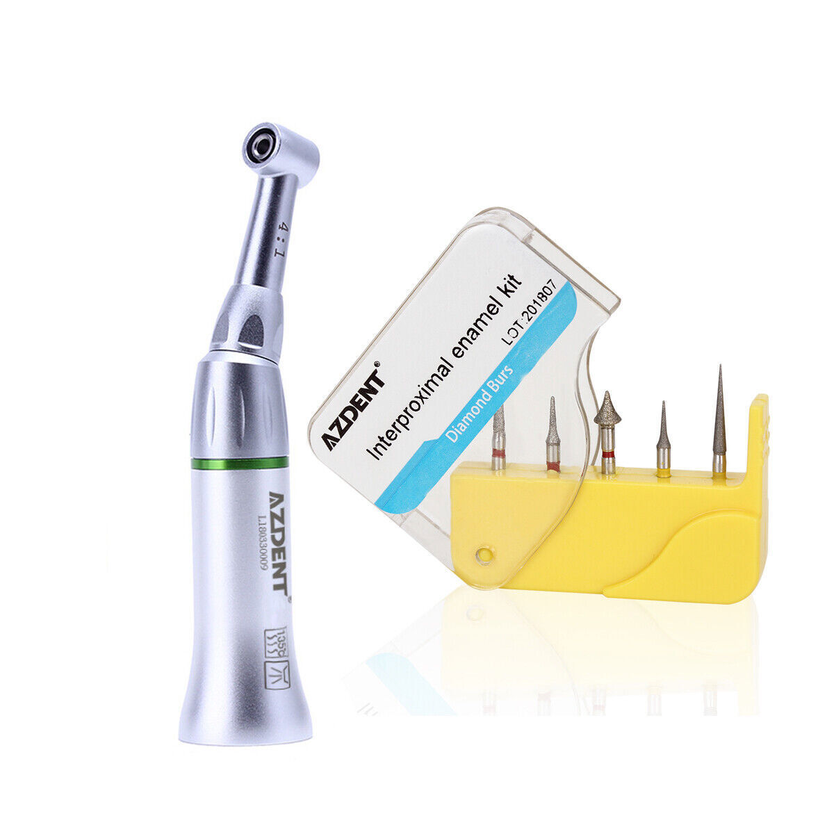Dental Interproximal Stripping IPR System Contra Angle Handpiece Ortho Strip/Bur