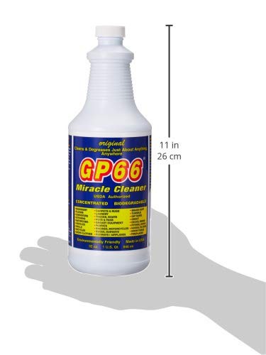 GP66 Green Miracle Cleaner Super Size 32oz – Powerful All-Purpose Made in USA