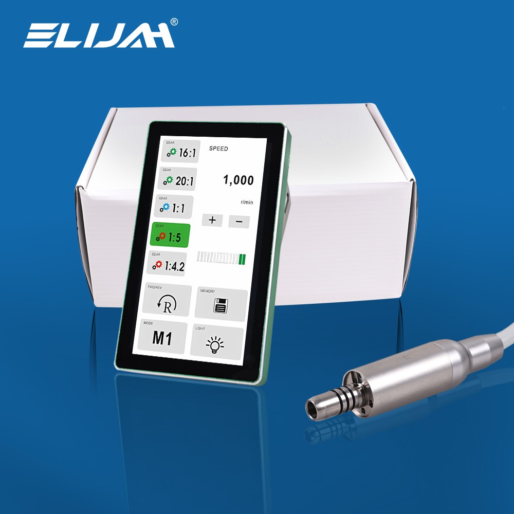 Dental Electric Motror Large Torque Built-in Type Brushless Fiber Optic Motor