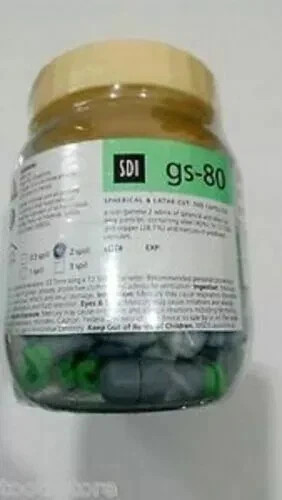 SDI GS-80 Regular 50 Per Jar Amalgam Alloy- 2 spill Capsules with Long Expiry FS