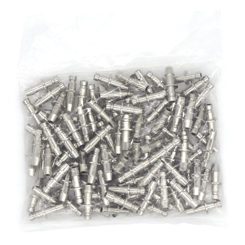 20Pcs/Pack Male Blood Pressure Cuff Connector Connectors Metal Bayonet socket