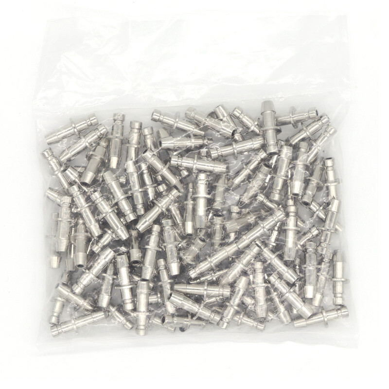 20Pcs/Pack Male Blood Pressure Cuff Connector Connectors Metal Bayonet socket