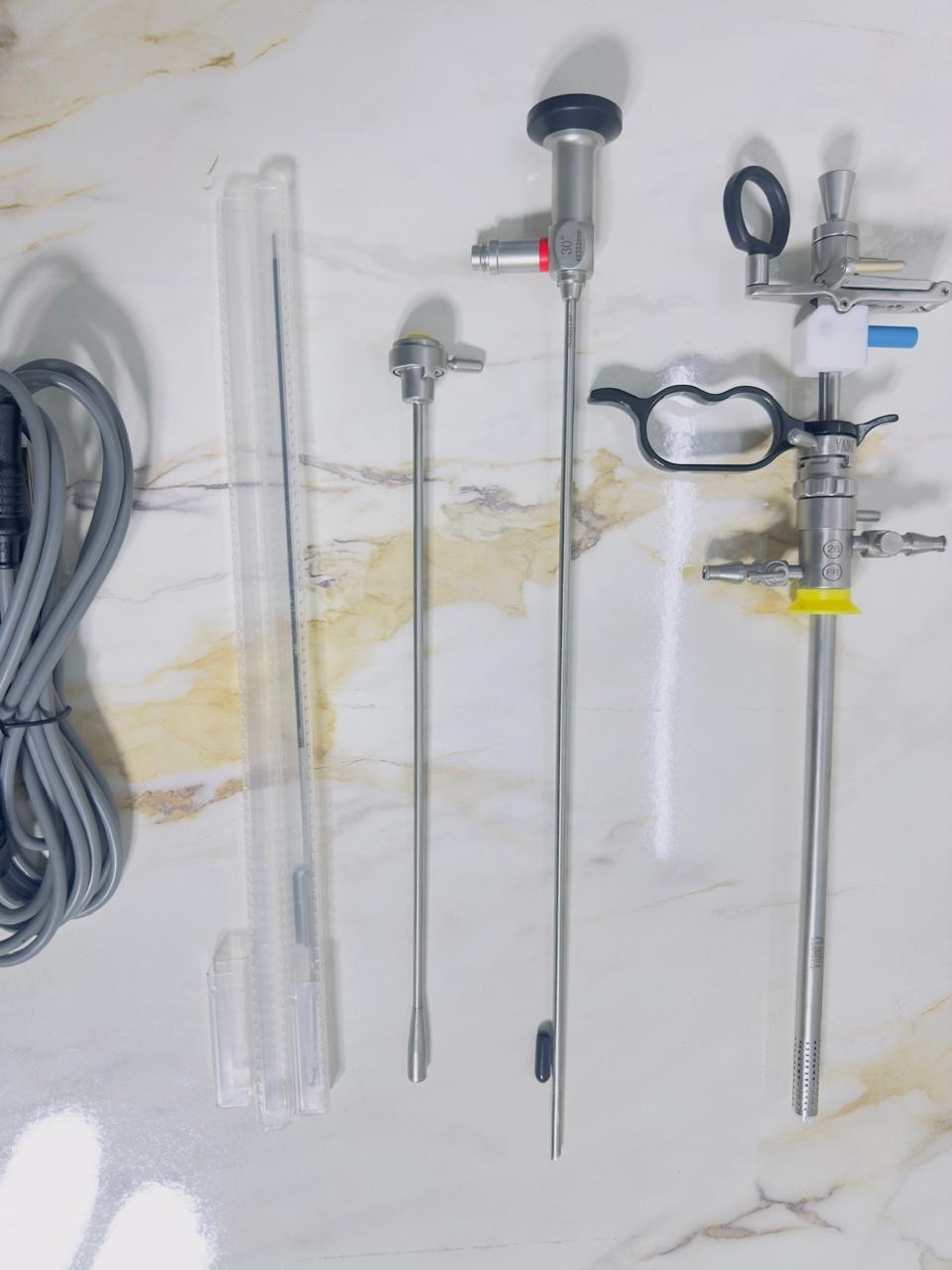 Bipolar Resectoscope Set Large, 24/26 Fr./Charr. with continuous flow And Loop