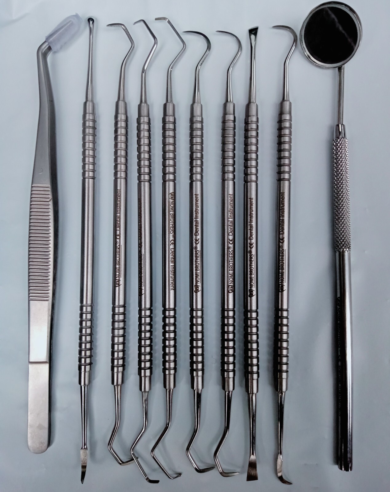 Dental Composite Plastic Amalgam Filling Double Ended Instruments Set of 10 Pcs
