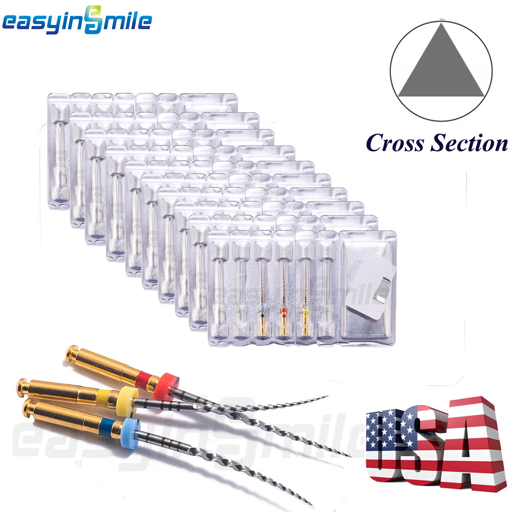 10pack W-XOne Gold Dental Endodontic Files NITI endo Root Canal rotary File 25MM