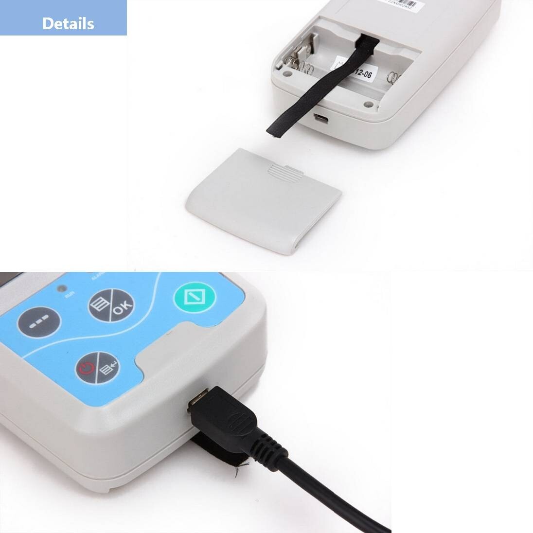 24-Hour ABPM50 Dynamic Blood Pressure & ECG Monitor with Software & Adult Cuff