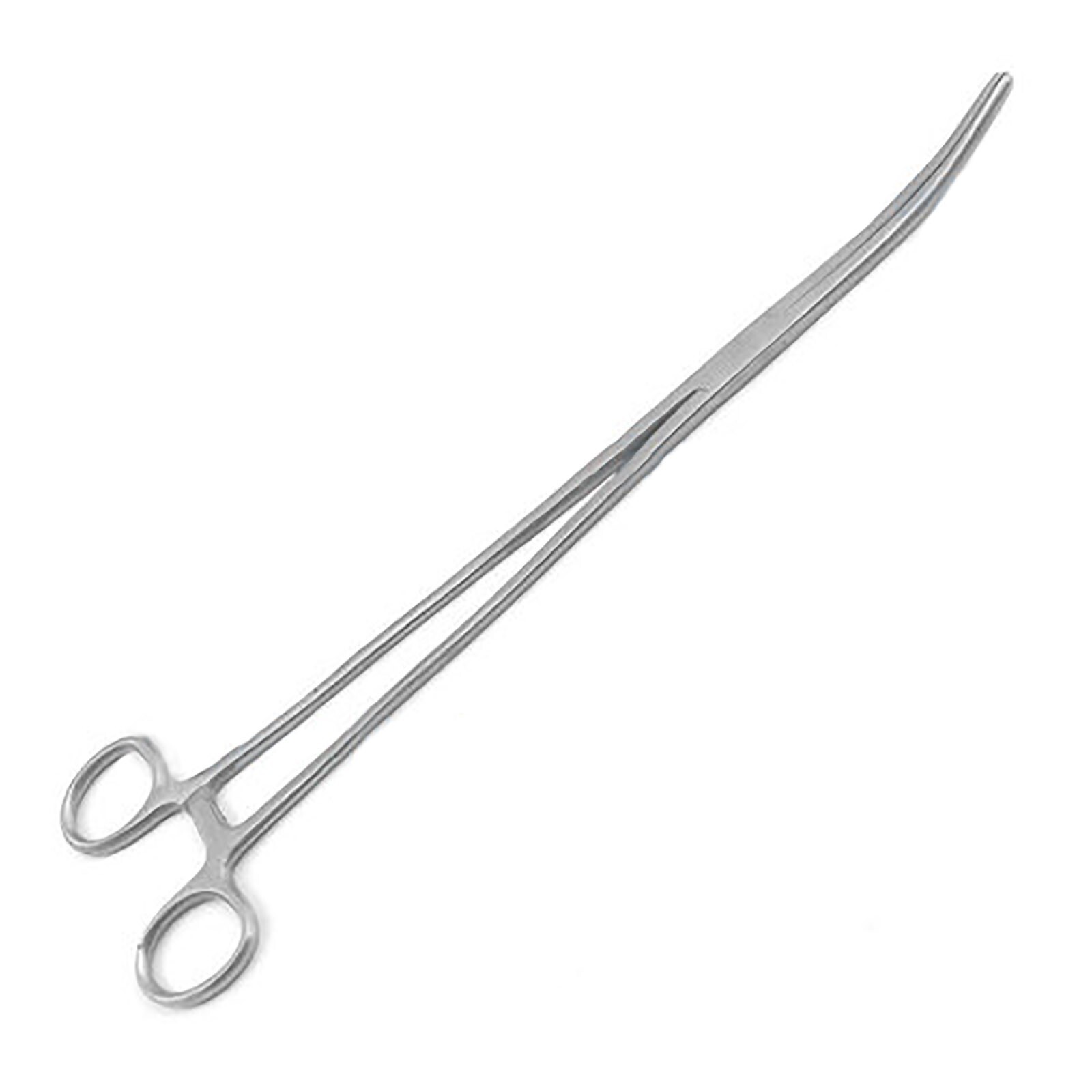 24″ Mega Long Forceps Curved Tip Stainless Steel Hemostatic Clamps