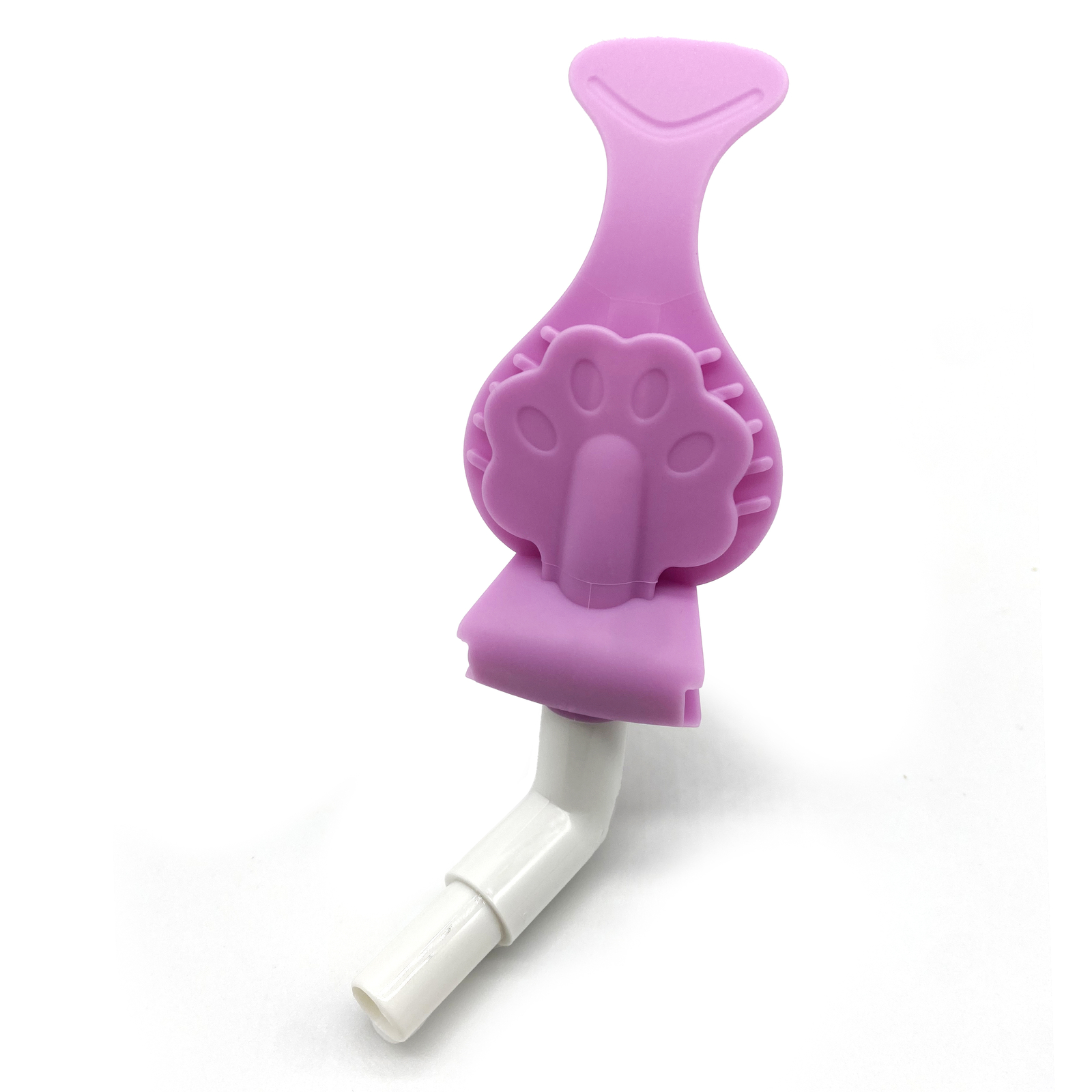 2Pcs Dental Lab Saliva Suction Tube Dryshield Isolation Mouth Pieces Bite Block