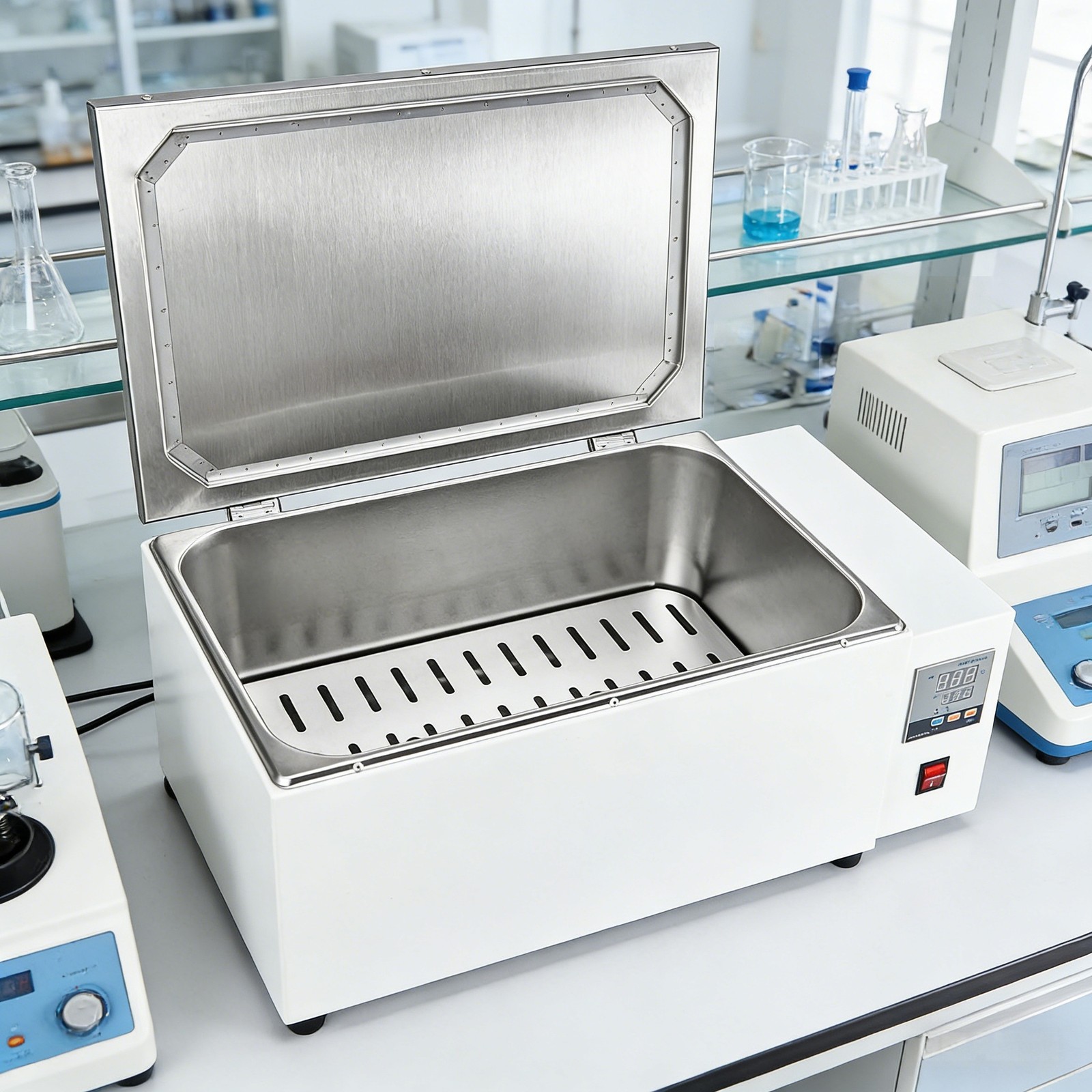 Intelligent 30L Water Bath Precise Temp Control (±0.5℃) & Timer Easy to Operate