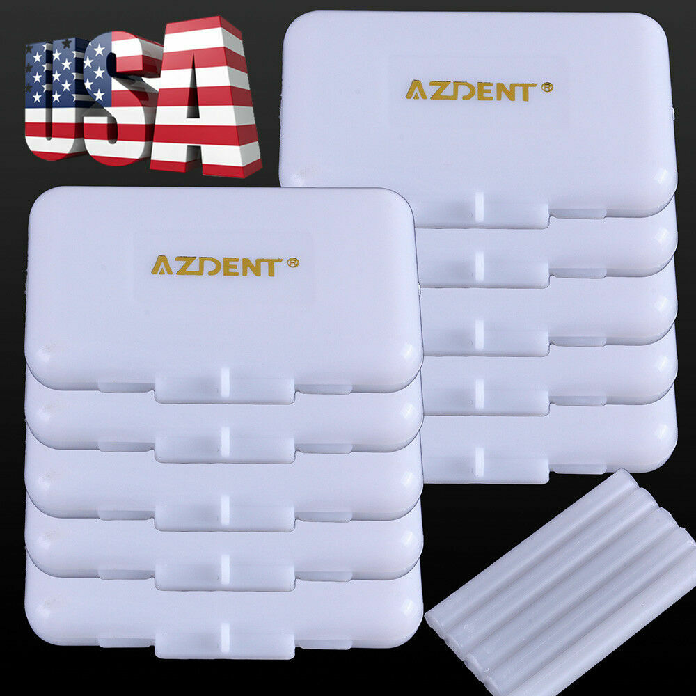 USA 10X AZDENT Dental Orthodontic Wax Original Scent for Braces Gum Irritation