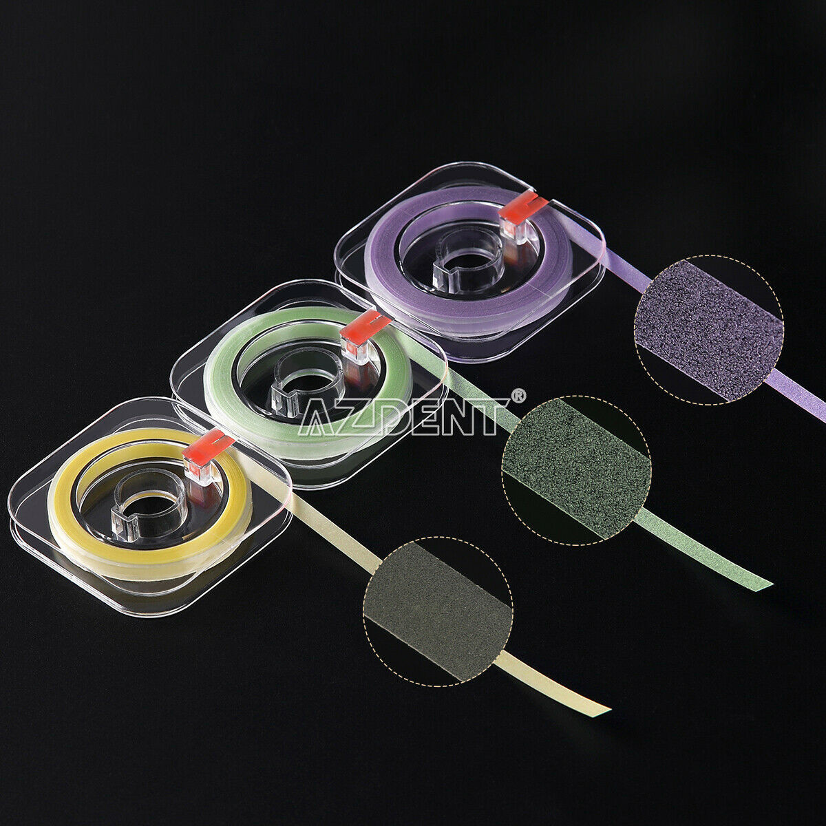 Dental Abrasive Strips Polyester Polishing Strip Coarse/Medium/Fine/Holder